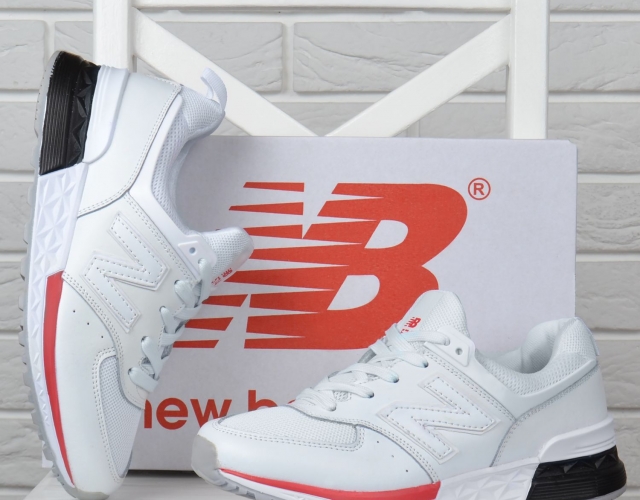 Кроссовки женские кожаные текстиль New Balance 574 Вьетнам