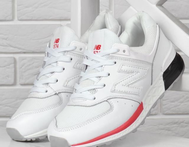 Кроссовки женские кожаные текстиль New Balance 574 Вьетнам