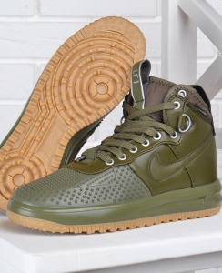 Кроссовки женские Nike Lunar Force 1 Duckboot Medium Olive хаки оливка