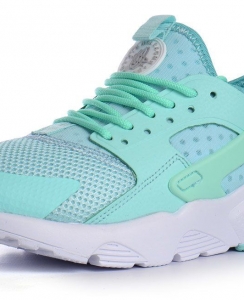 Кроссовки женские Nike Air Huarache Ultra mint мятные с белым