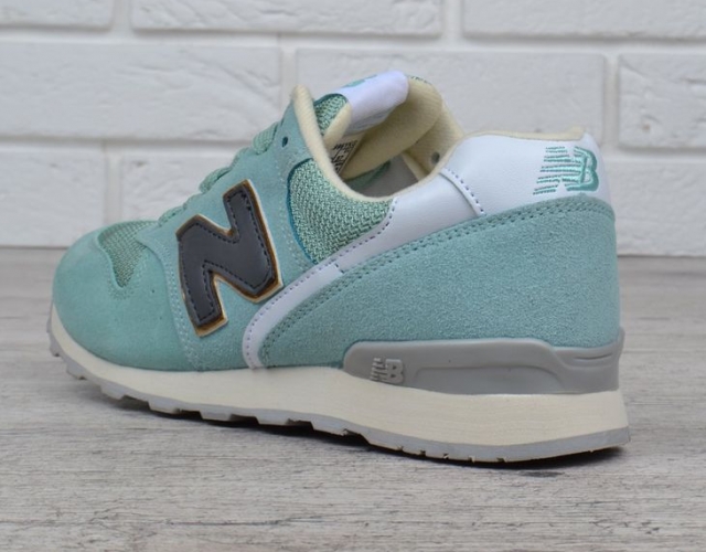 Кроссовки женские замша New Balance 996 мятные