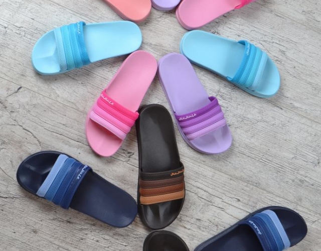 Шльопанці жіночі блакитні-бірюза Flip flops Bubble вологостійкі полегшені