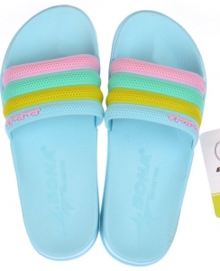 Шльопанці жіночі блакитні Flip flops Bubble TM Bona