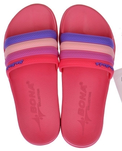 Шльопанці жіночі малинові Flip flops Bubble TM Bona