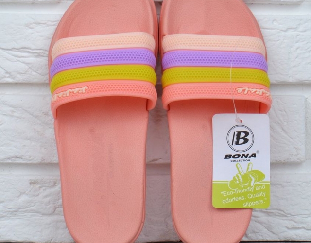 Шльопанці жіночі помаранчеві Flip flops Bubble TM Bona