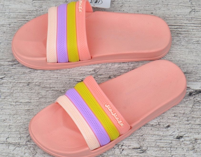 Шльопанці жіночі помаранчеві Flip flops Bubble TM Bona