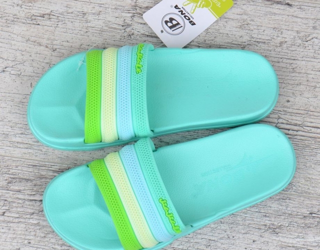 Шльопанці жіночі м'ятні Flip flops Bubble TM Bona