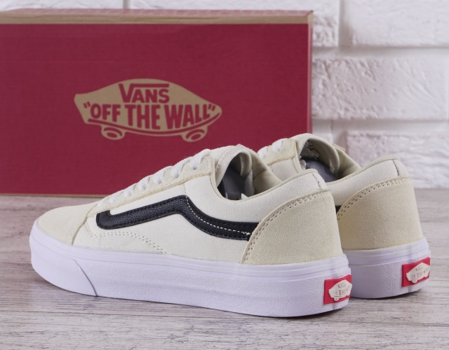 Кеди жіночі замшеві Vans Old Skool лимонні