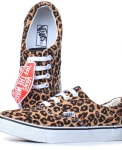 Кеди жіночі леопардові Vans Authentic Leopard коричневі