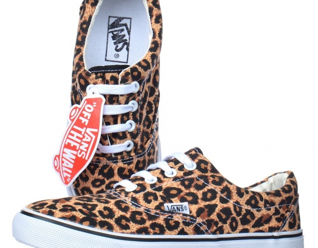 Кеди жіночі леопардові Vans Authentic Leopard коричневі